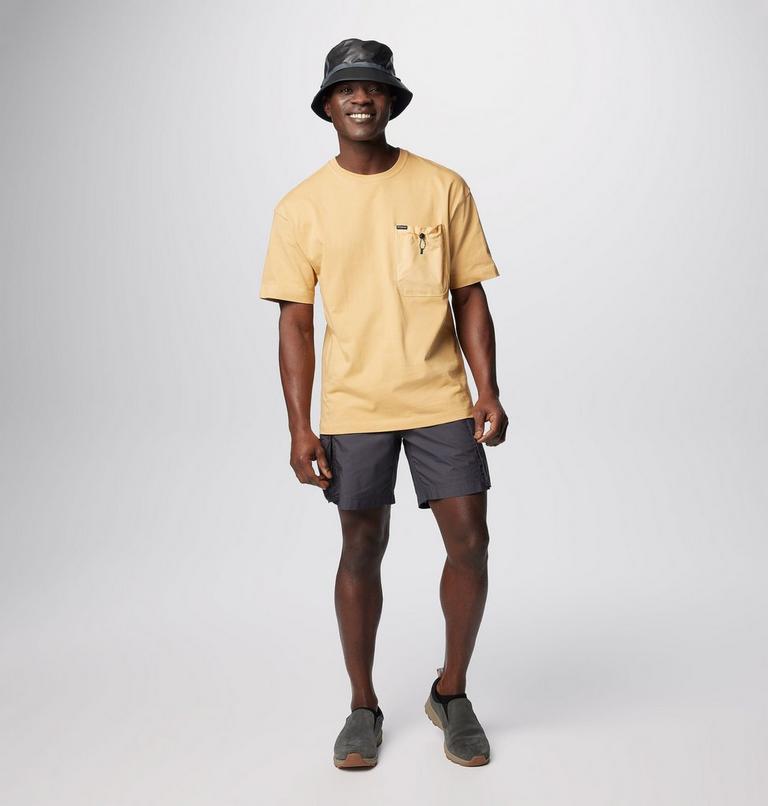 Men's Landroamer Pocket T-Shirt, Color: Light Camel, image 3