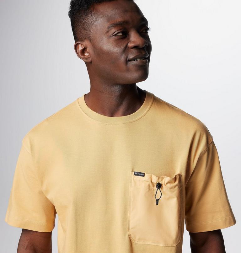 Men's Landroamer Pocket T-Shirt, Color: Light Camel, image 5