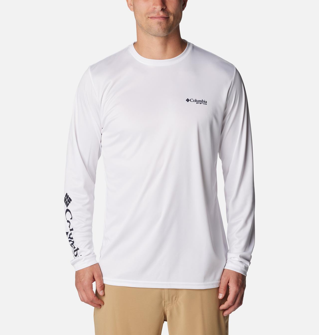 Men's PFG Terminal Tackle™ Fins and Stripes Long Sleeve Shirt | 100 | S 2