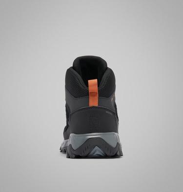 Men's Strata Trail Mid Waterproof Walking Shoe, Color: Black, Owl, image 4