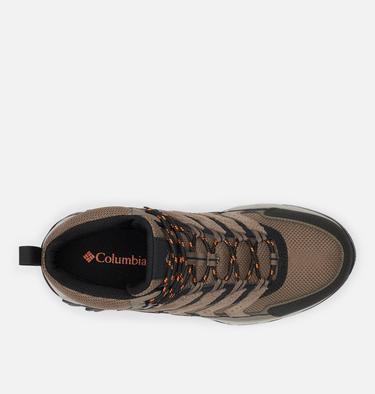 Men's Strata Trail Mid Waterproof Walking Shoe, Color: Mud, Desert Sun, image 4