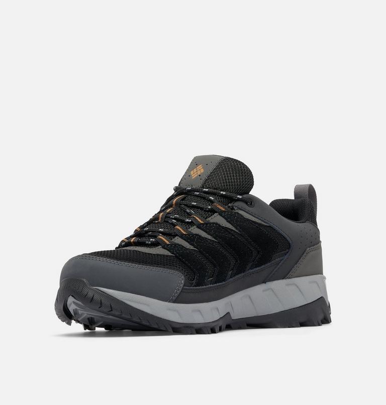Men's Strata Trail Waterproof Walking Shoe, Color: Black, Elk, image 7