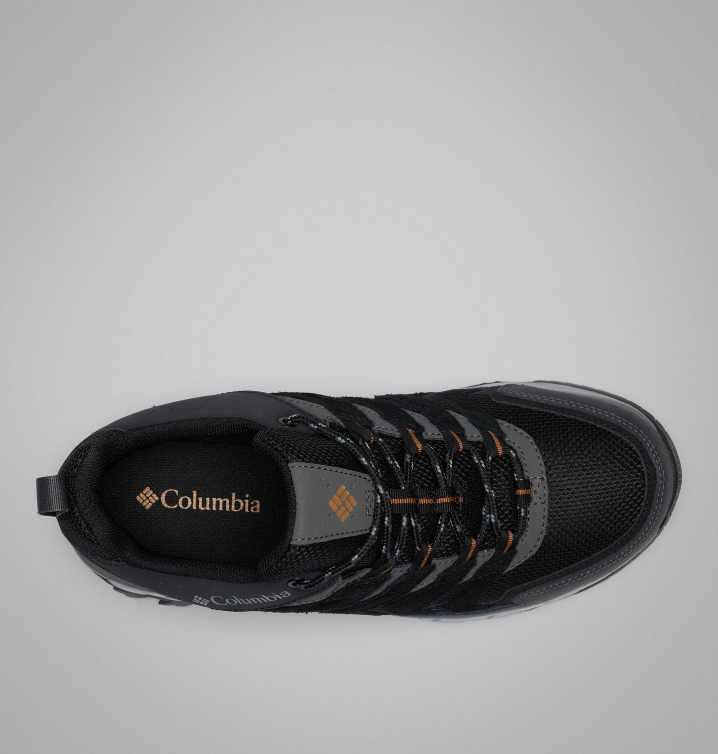 Обувь Columbia Men's Strata Trail Low Waterproof Shoe, цвет: Чёрный — фото 4