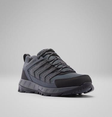 Zapatillas impermeables para caminar Strata Trail para hombre, Color: Graphite, Black, image 3