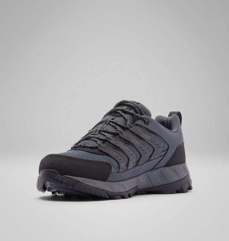 Men's Strata Trail Waterproof Walking Shoe, Color: Graphite, Black, image 7