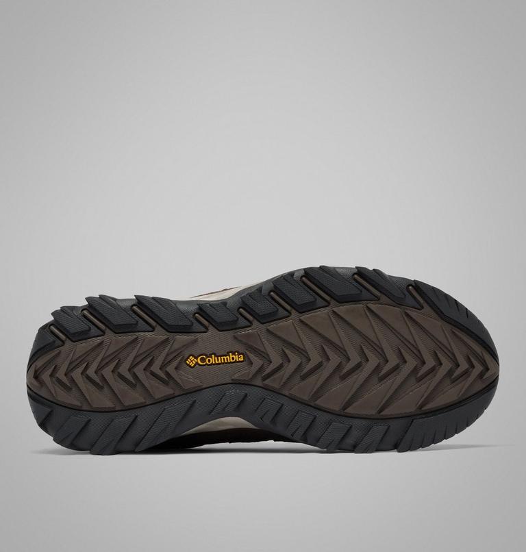 Men's Strata Trail Waterproof Walking Shoe, Color: Cordovan, Golden Yellow, image 5