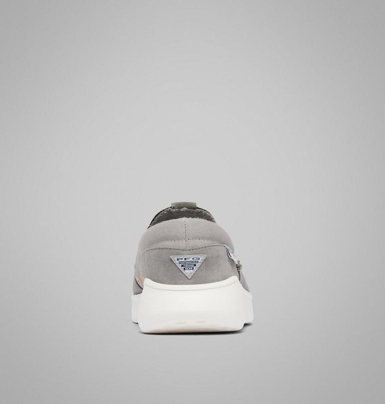 Men's Boatside PFG Slip-On Shoe, Color: Ti Titanium, Ancient Fossil, image 2