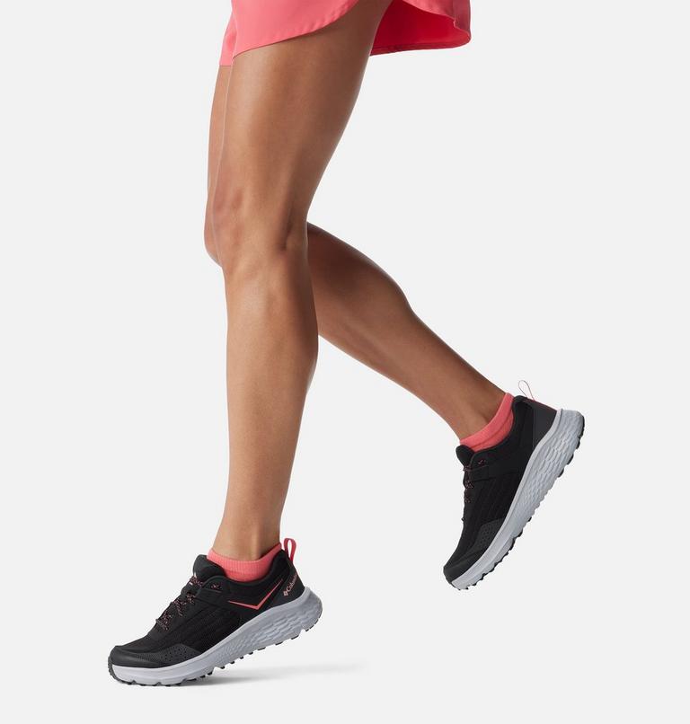 Zapatilla de senderismo Vertisol Trail para mujer, Color: Black, Salmon Rose, image 10