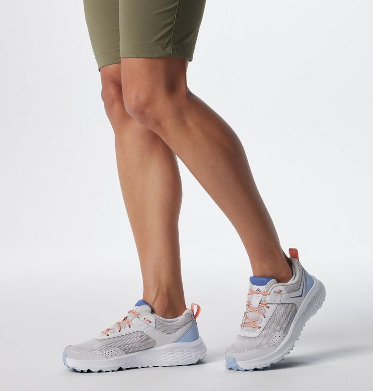 Women's Vertisol Trail Hiking Shoe, Color: Silver Grey, Apricot Fizz, image 10