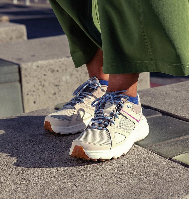 Women's Vertisol Trail Hiking Shoe, Color: Silver Grey, Apricot Fizz, image 11