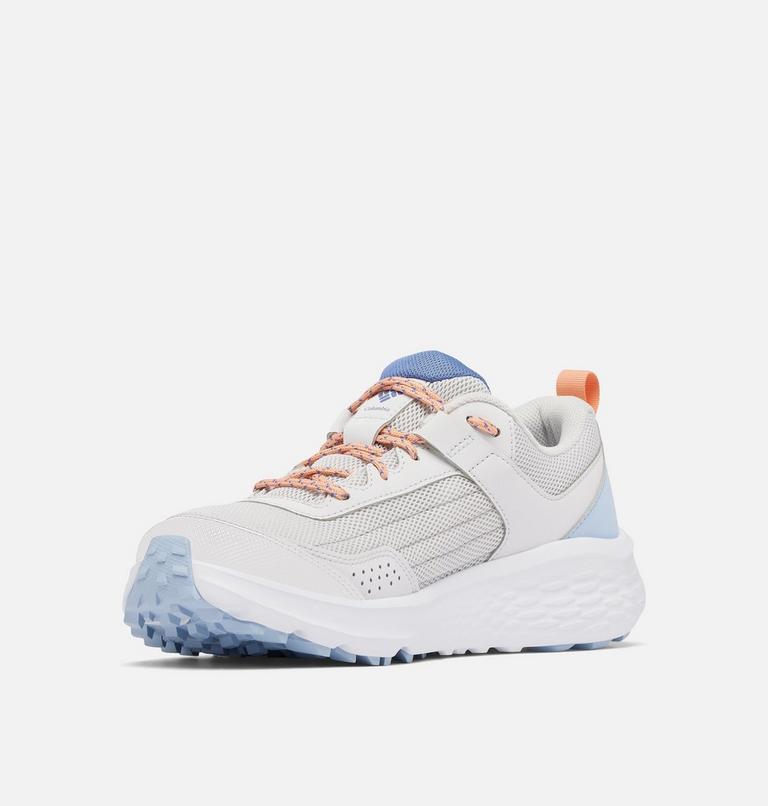 Women's Vertisol Trail Hiking Shoe, Color: Silver Grey, Apricot Fizz, image 7