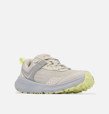 Women's Vertisol Trail Hiking Shoe, Color: Cloud Grey, Citron Haze, image 3