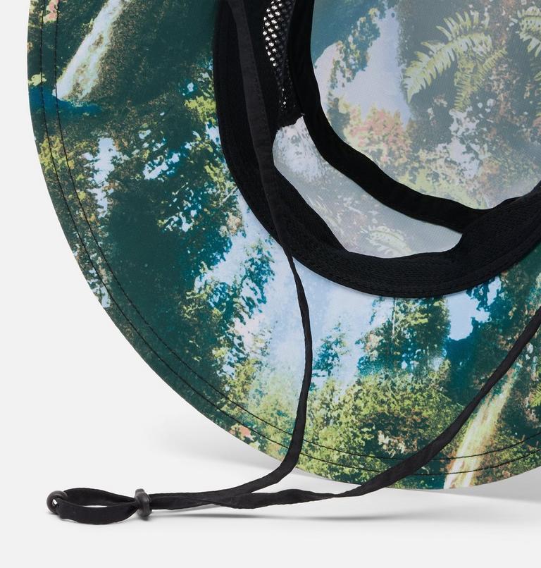 Unisex Bora Bora Retro Booney Hat, Color: Napa Green, Chasing Falls Print, image 3