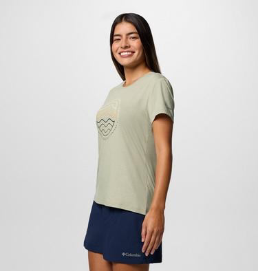 T-shirt tecnica stampata Sloan Ridge da donna, Color: Safari, Find Your Trail, image 23