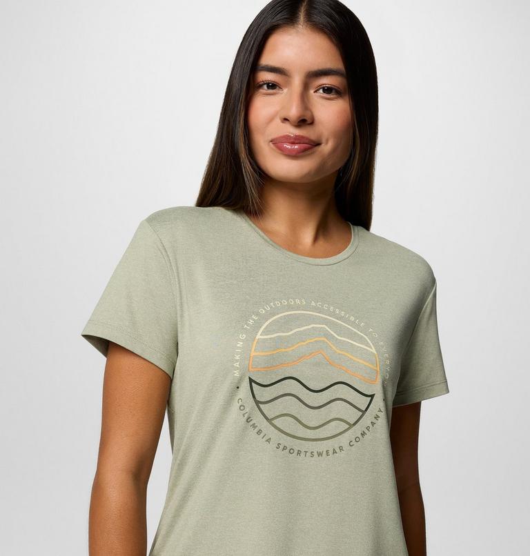 Sloan Ridge Graphic SS Tee, Color: Safari, Find Your Trail, image 4