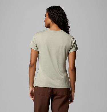 T-shirt tecnica stampata Sloan Ridge da donna, Color: Safari, Linear Landscape, image 15