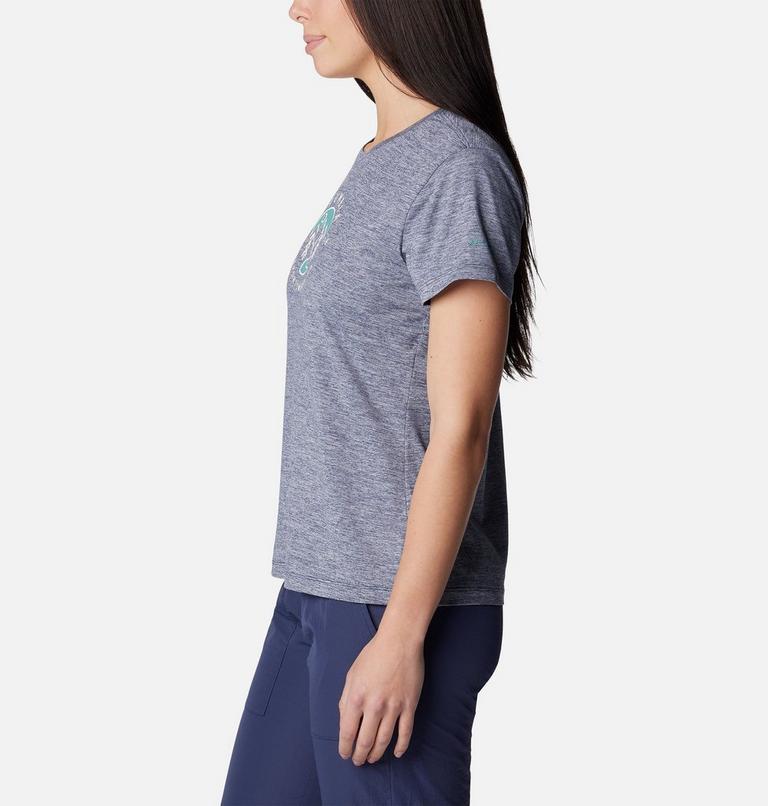 Sloan Ridge Graphic SS Tee, Color: Nocturnal Heather, Naturally Boundless, image 3