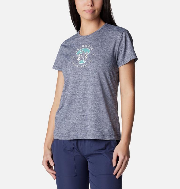 Sloan Ridge Graphic SS Tee, Color: Nocturnal Heather, Naturally Boundless, image 5