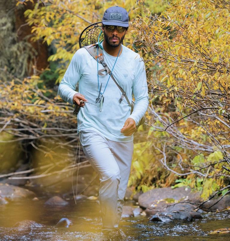 Men's PFG Uncharted Trousers, Color: Cool Grey, image 9