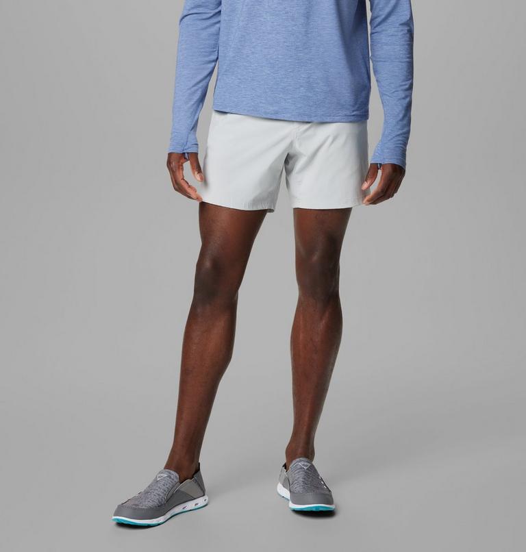 Men's PFG Uncharted Shorts, Color: Cool Grey, image 1