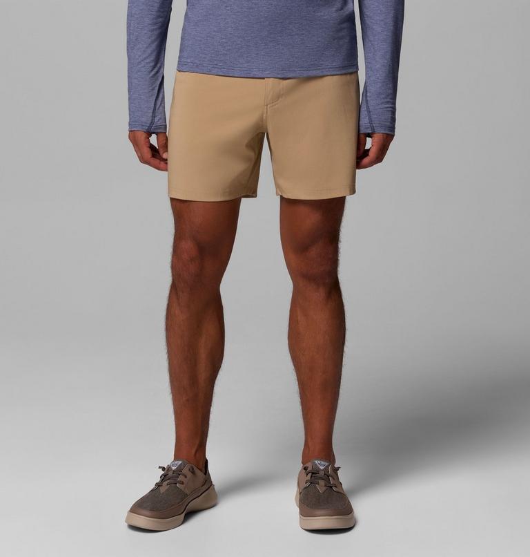 Men's PFG Uncharted Shorts, Color: Beach, image 1