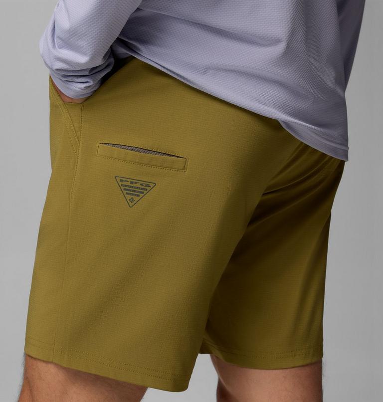 Men's PFG Uncharted Shorts, Color: Grove Green, image 7