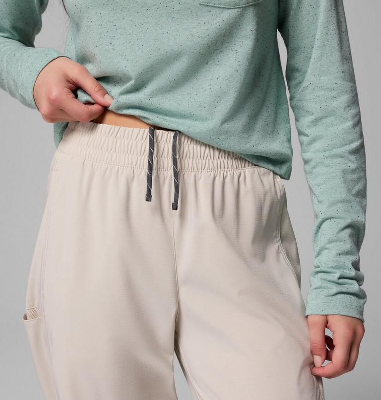 Pantalones elásticos PFG Uncharted para mujer, Color: Dark Stone, image 5