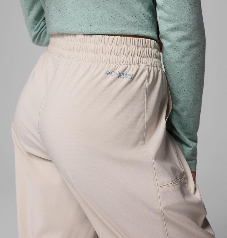 Pantalones elásticos PFG Uncharted para mujer, Color: Dark Stone, image 7