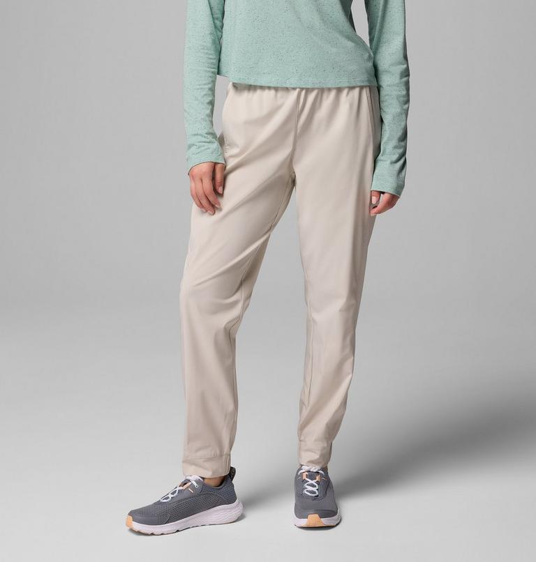 Pantalones elásticos PFG Uncharted para mujer, Color: Dark Stone, image 1
