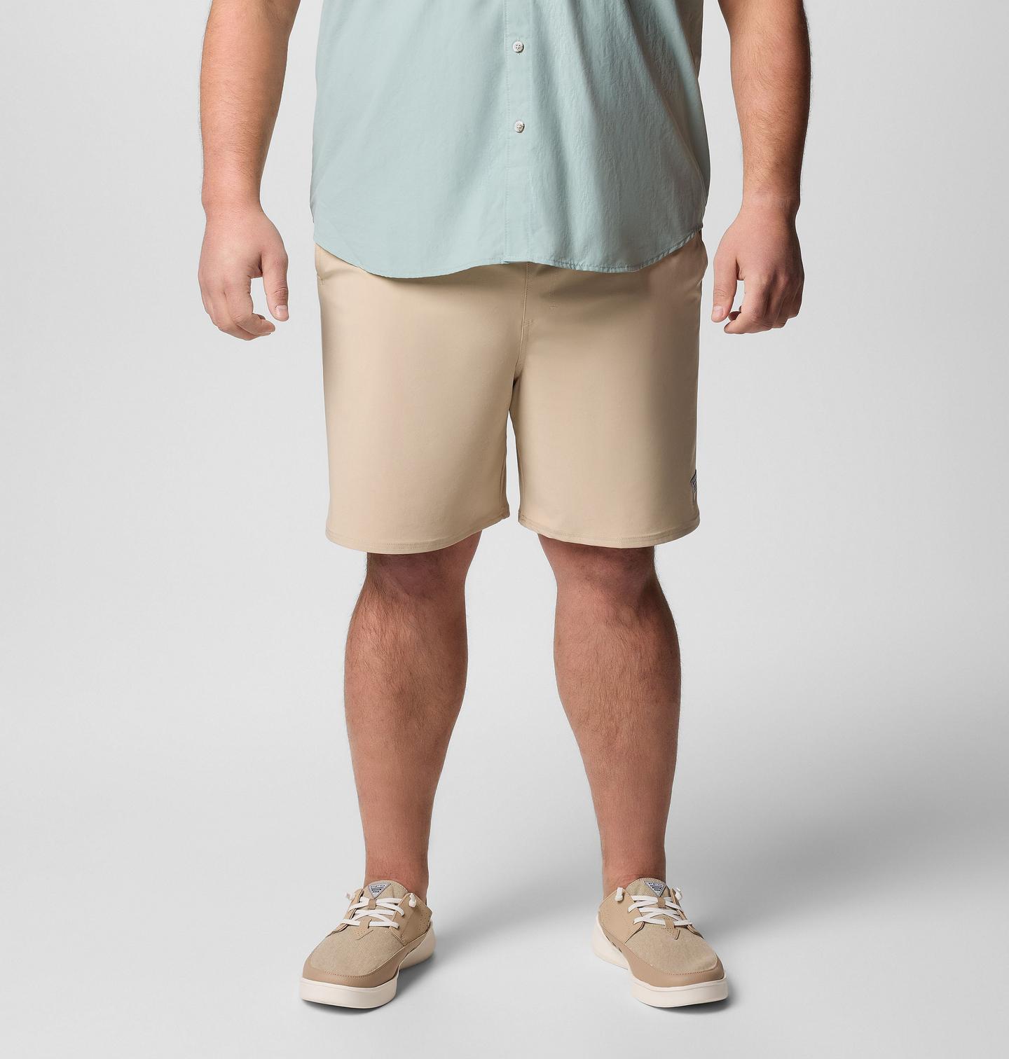 Мужские шорты Columbia Terminal Roamer Stretch Shorts - Big, цвет: Серо-бежевый — фото 1
