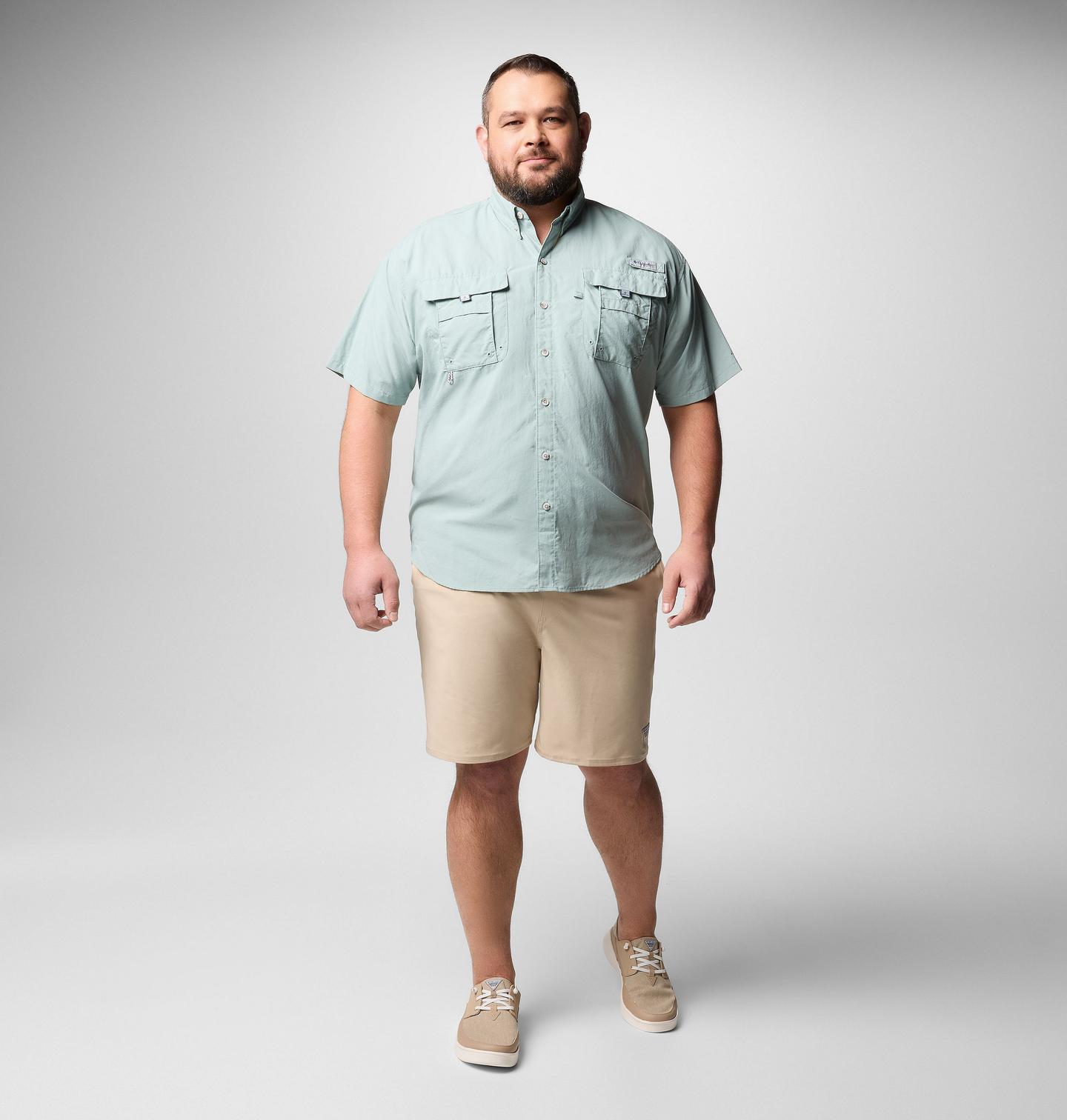 Мужские шорты Columbia Terminal Roamer Stretch Shorts - Big, цвет: Серо-бежевый — фото 2