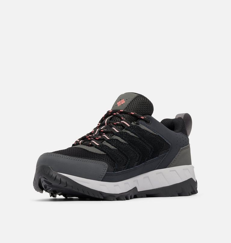 Women's Strata Trail Waterproof Walking Shoe, Color: Black, Juicy, image 7