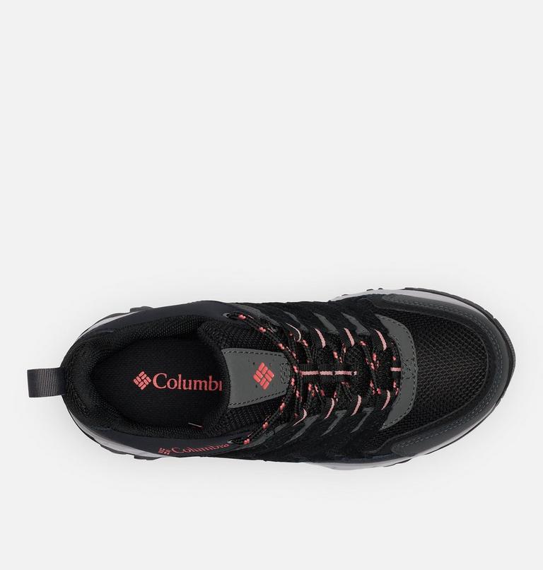 Women's Strata Trail Waterproof Walking Shoe, Color: Black, Juicy, image 4