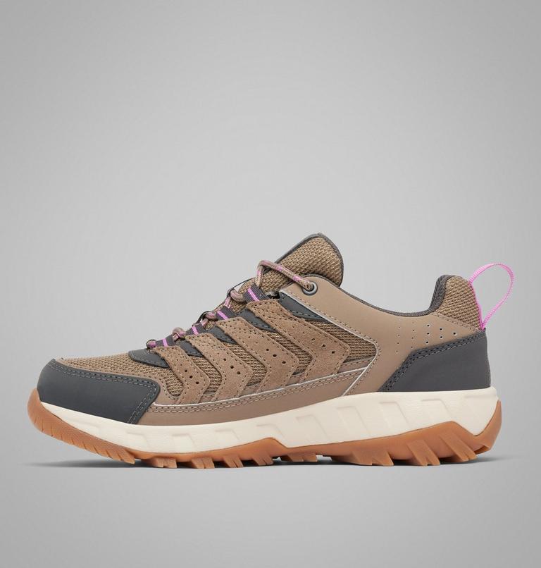 Zapatillas impermeables para caminar Strata Trail para mujer, Color: Wet Sand, Berry Patch, image 6