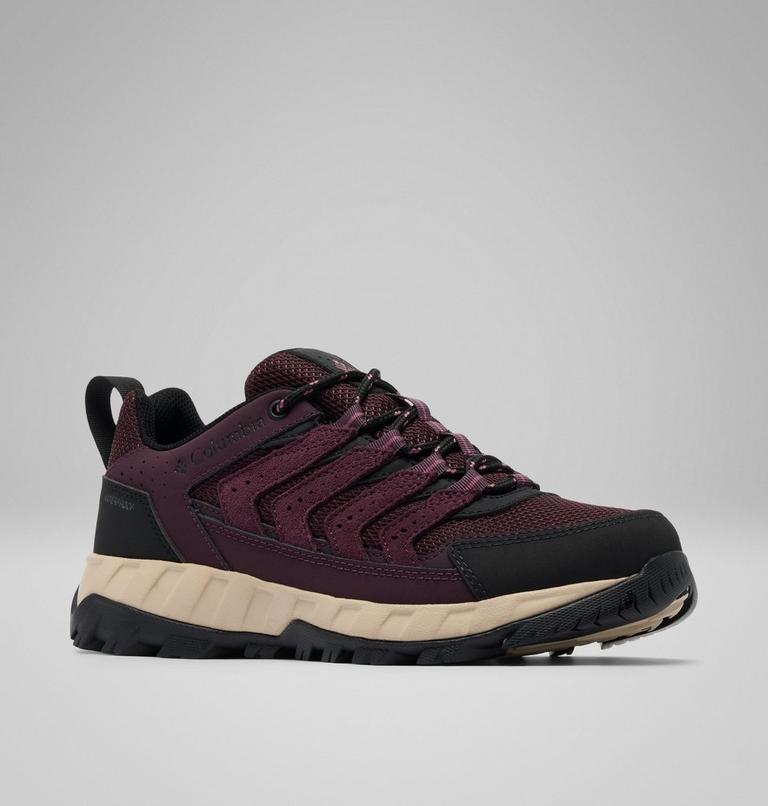 Women's Strata Trail Waterproof Walking Shoe, Color: Moonvista, Antique Mauve, image 3