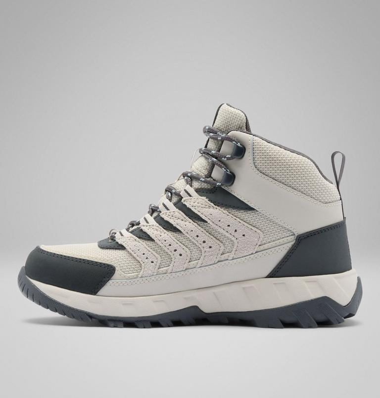 Women's Strata Trail Mid Waterproof Walking Shoe, Color: Cloud Grey, Dark Grey, image 6