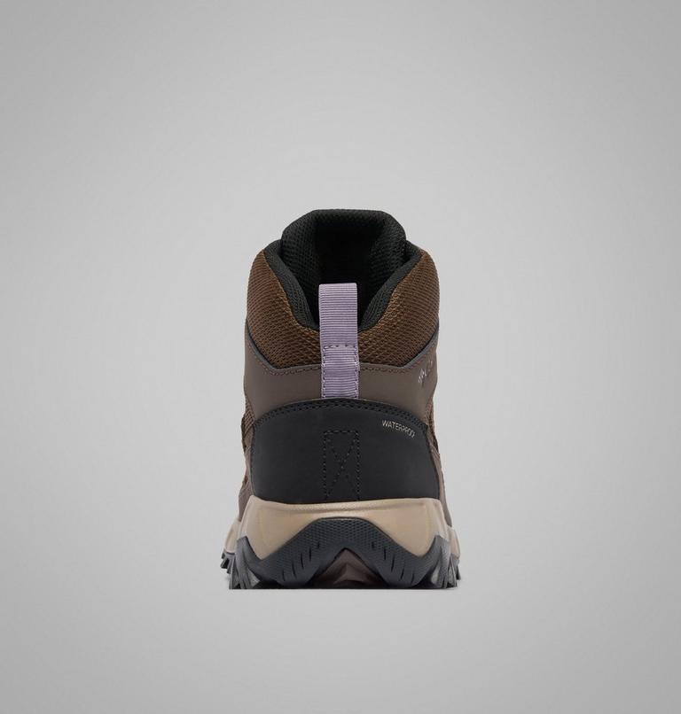 Women's Strata Trail Mid Waterproof Walking Shoe, Color: Cordovan, Granite Purple, image 2