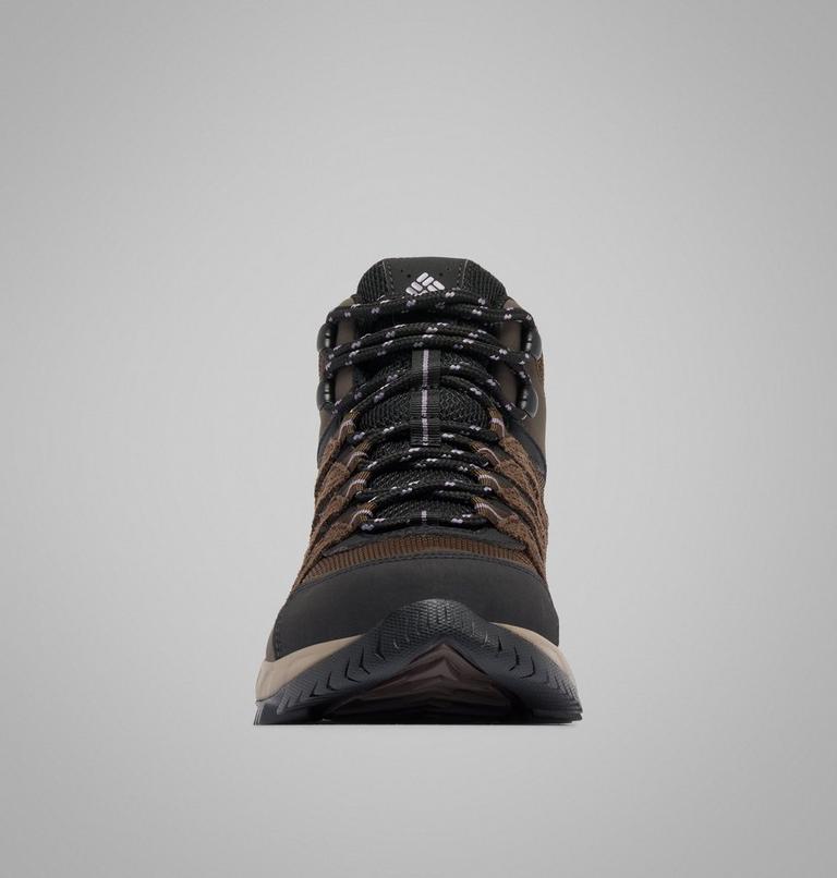 Women's Strata Trail Mid Waterproof Walking Shoe, Color: Cordovan, Granite Purple, image 8