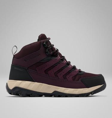 Women's Strata Trail Mid Waterproof Walking Shoe, Color: Moonvista, Antique Mauve, image 1