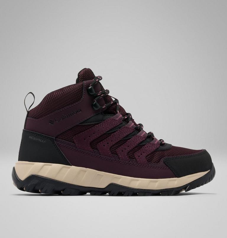 Women's Strata Trail Mid Waterproof Walking Shoe, Color: Moonvista, Antique Mauve, image 1