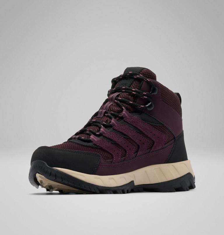 Women's Strata Trail Mid Waterproof Walking Shoe, Color: Moonvista, Antique Mauve, image 7