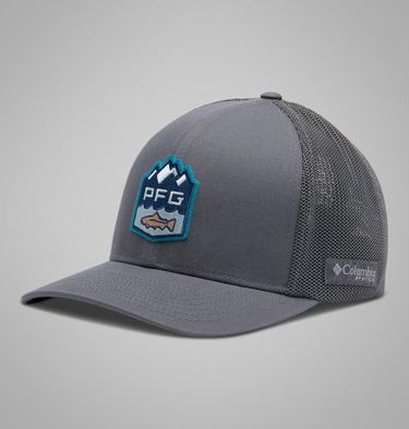 Unisex PFG Patch Mesh Cap, Color: City Grey, Fell Patch, image 5