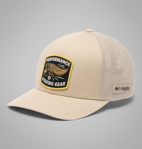 Кепка Columbia PFG Patch Mesh Ball, цвет: Серо-бежевый
