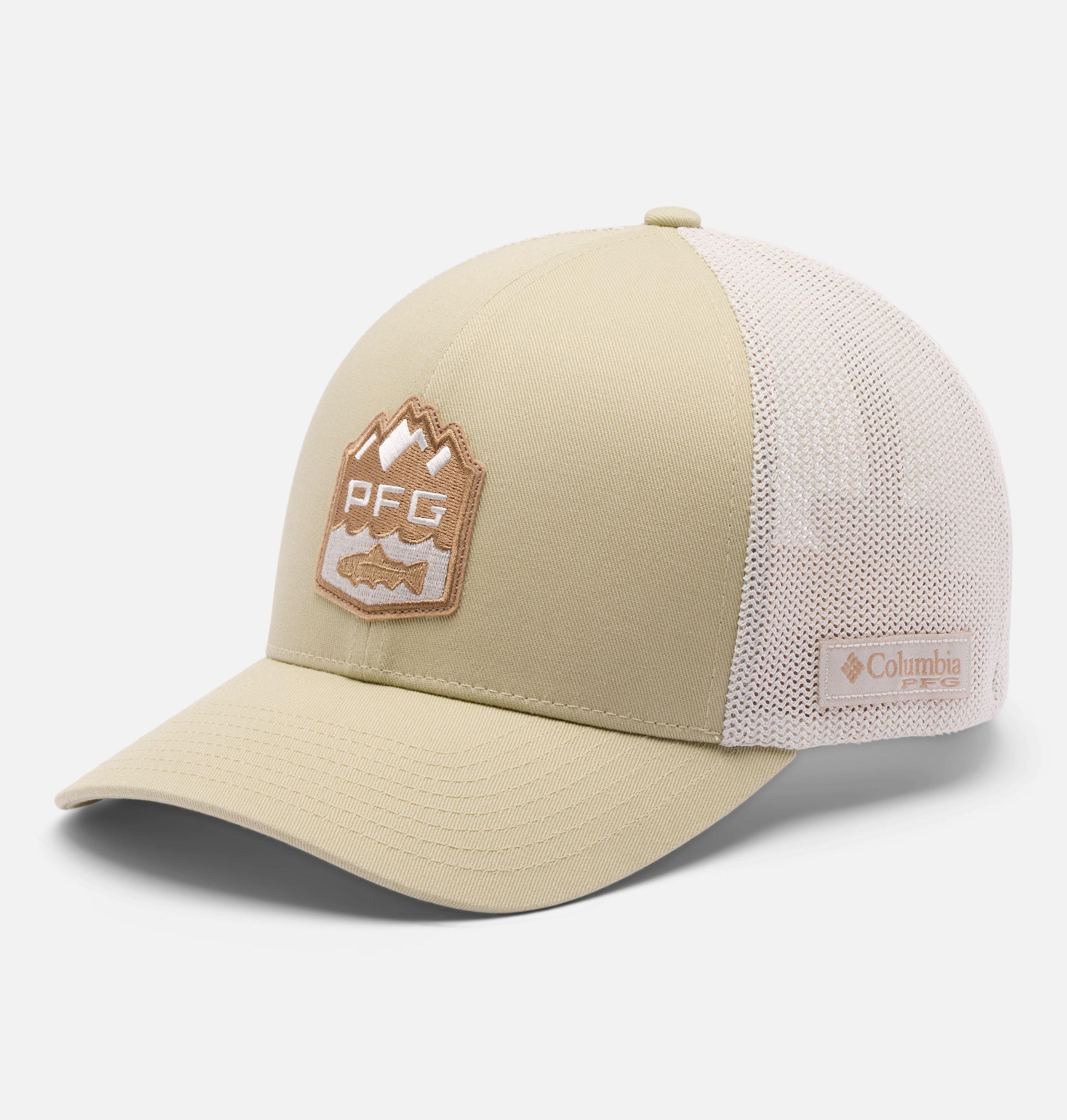 Columbia Sportswear Unisex Green Columbia - Pfg Patch™ Mesh Cap - Serpentine, Fell Patch Medium
