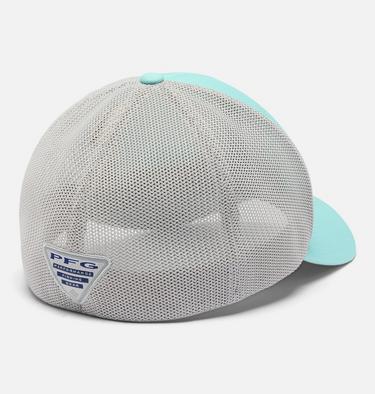 Unisex PFG Patch Mesh Cap, Color: Gulf Stream, Cool Grey, Sunset Fish, image 2