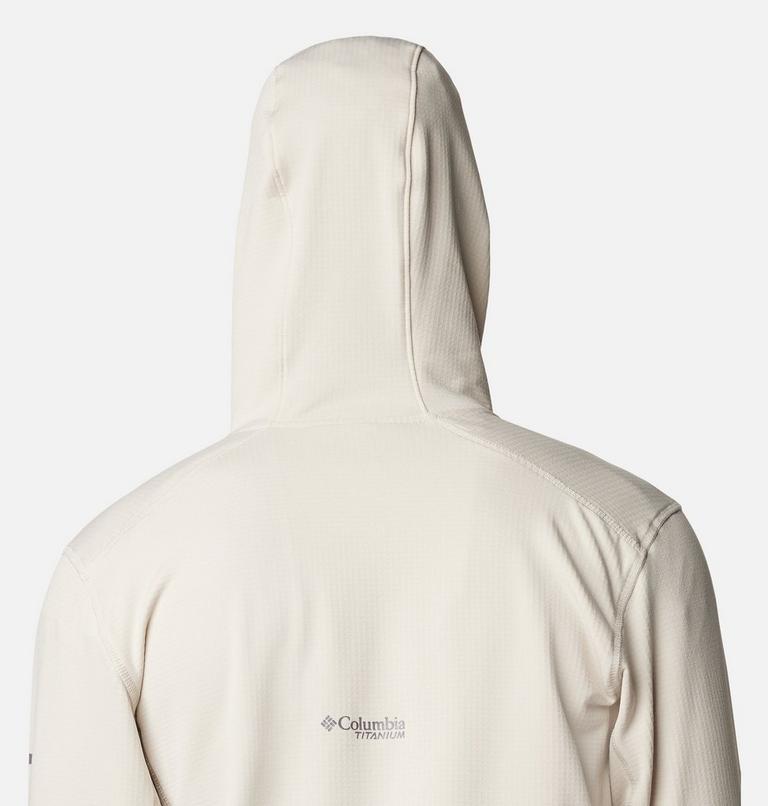 Triple Canyon Grid Fleece Hooded FZ, Color: Dark Stone, Flint Grey, image 6