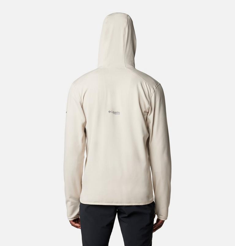 Triple Canyon Grid Fleece Hooded FZ, Color: Dark Stone, Flint Grey, image 2
