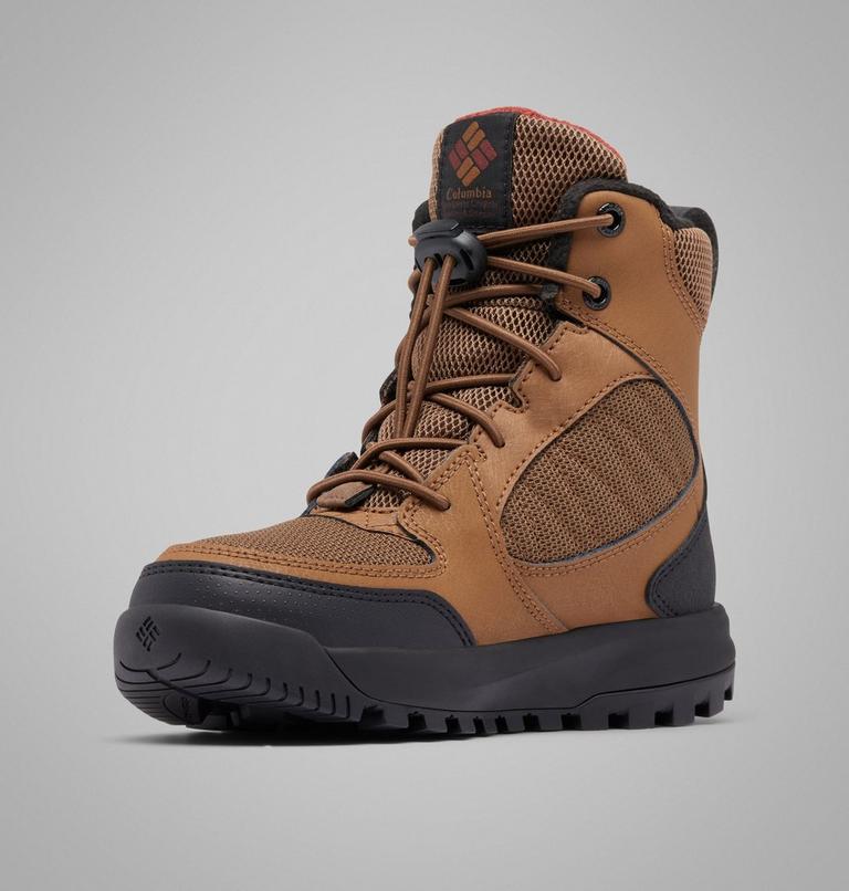 Kids' Portlander Omni-Heat Boots, Color: Light Brown, Spice, image 7