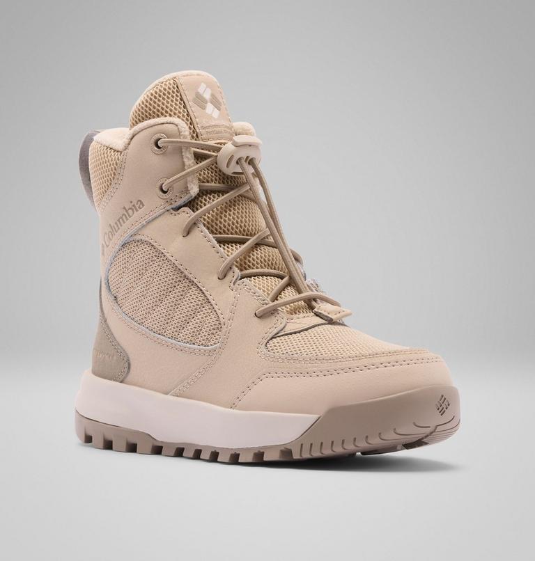 Youth Portlander Omni-Heat Waterproof Winter Boot, Color: Ancient Fossil, Pebble, image 3