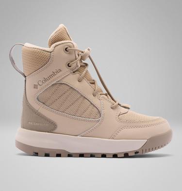 Youth Portlander Omni-Heat Waterproof Winter Boot, Color: Ancient Fossil, Pebble, image 1